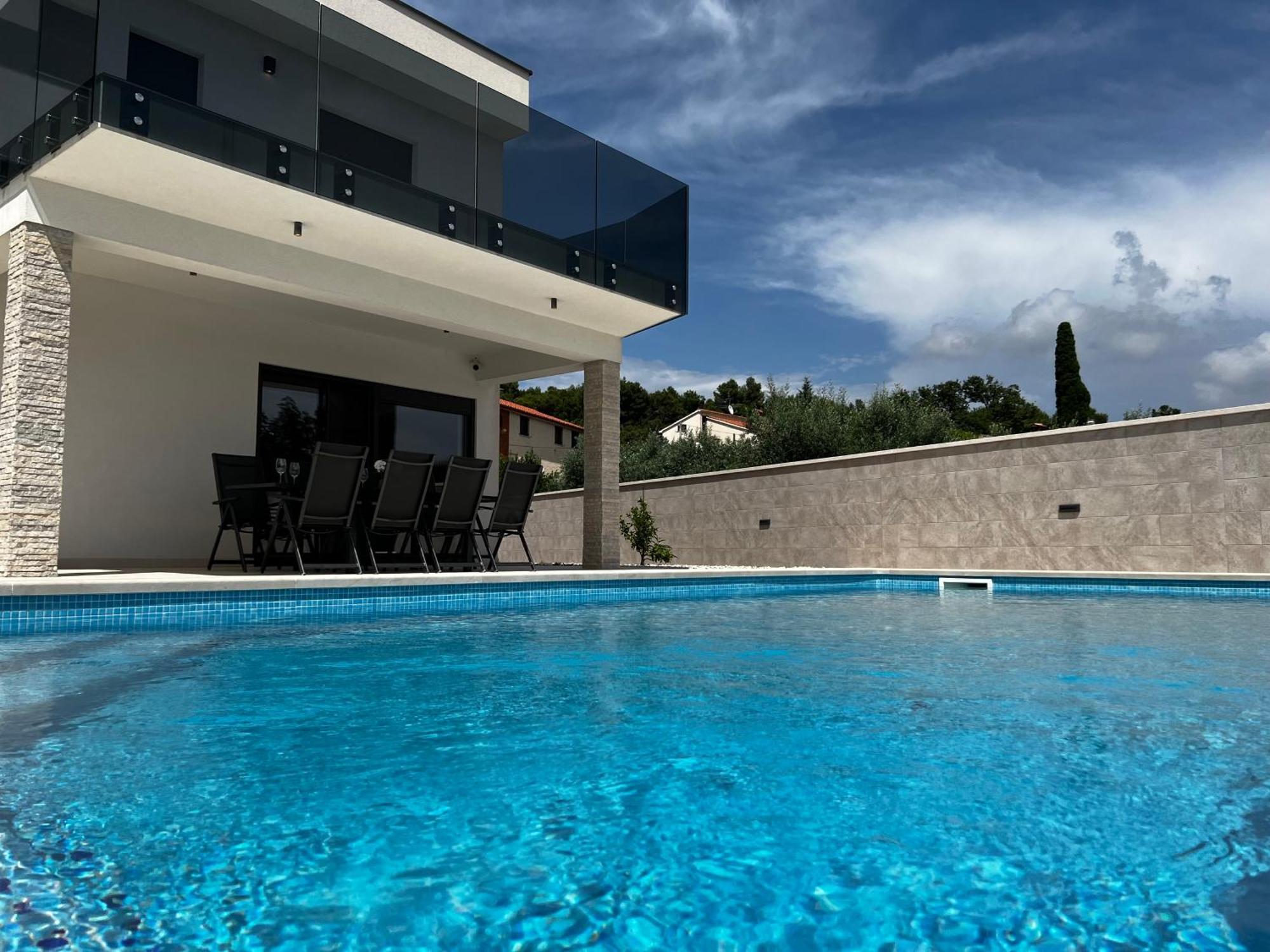 Villa Mare - Modern Villa With Swimming Pool And Jacuzzi Pula Exteriér fotografie